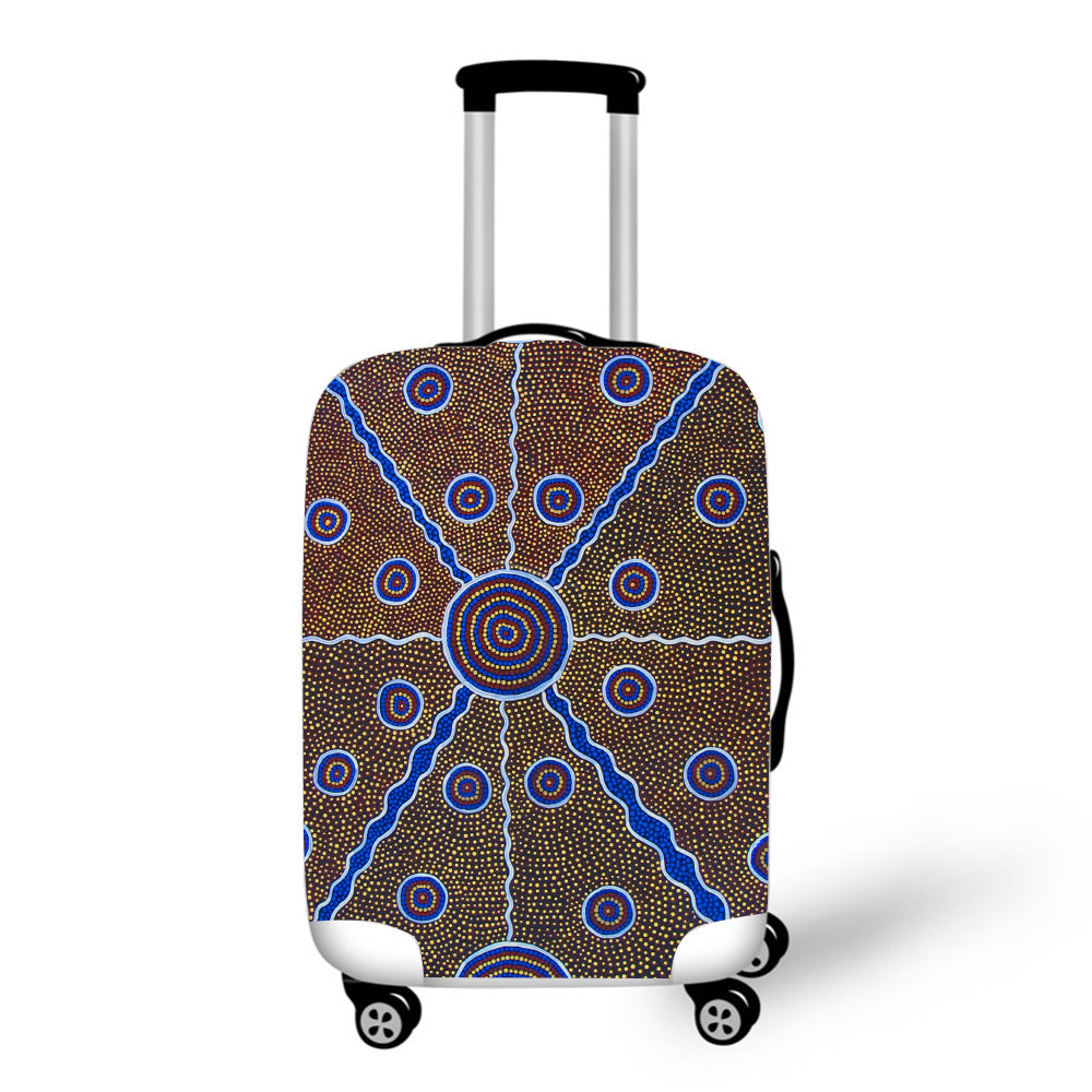 Aboriginal Art 2 Luggage / Suitcase Covers