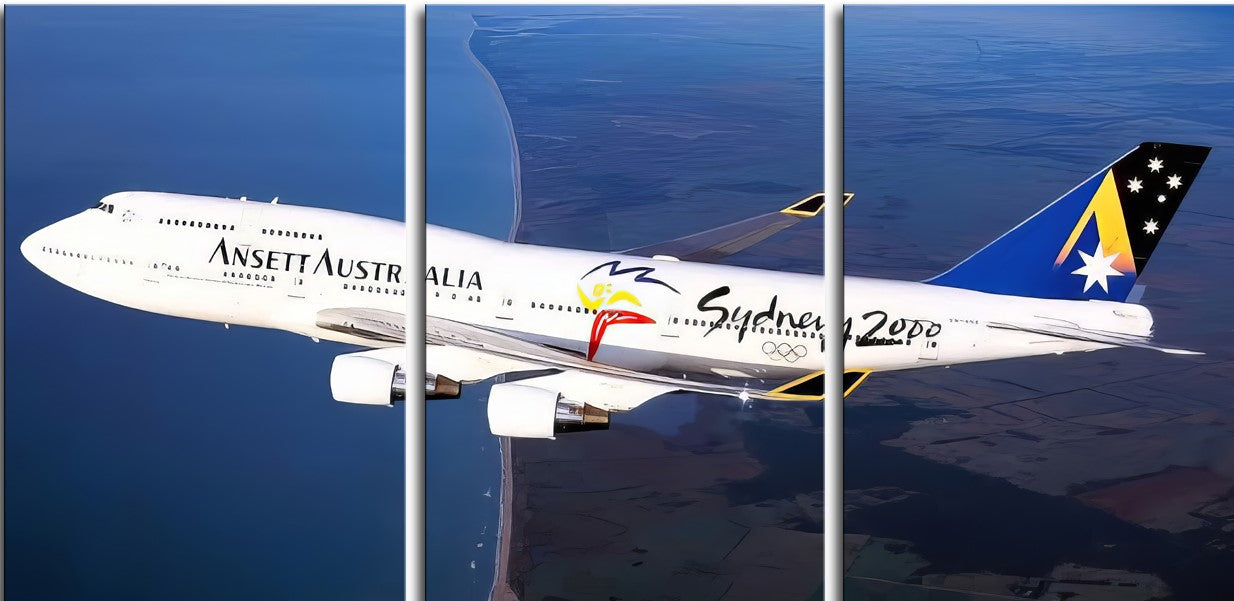 Ansett Australia 747-400 1JP206