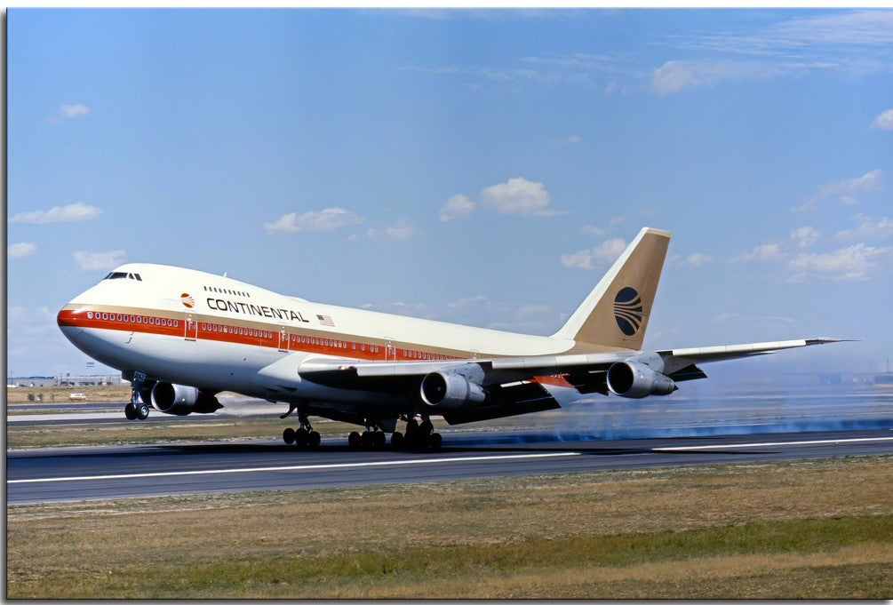 Continental Airlines 747-200 1JP212