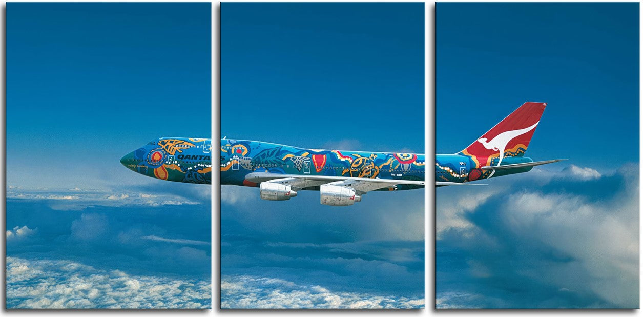 Qantas 747-300 Nalanji Dreaming 1JP234