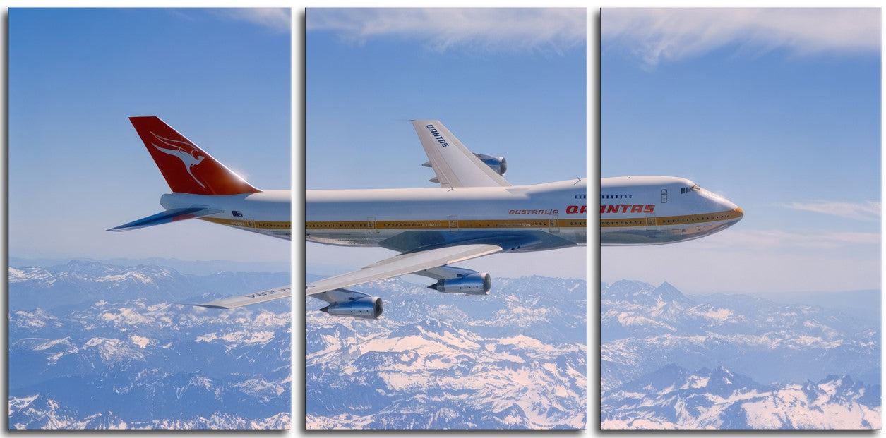 Qantas Classic 747-200 1JP235