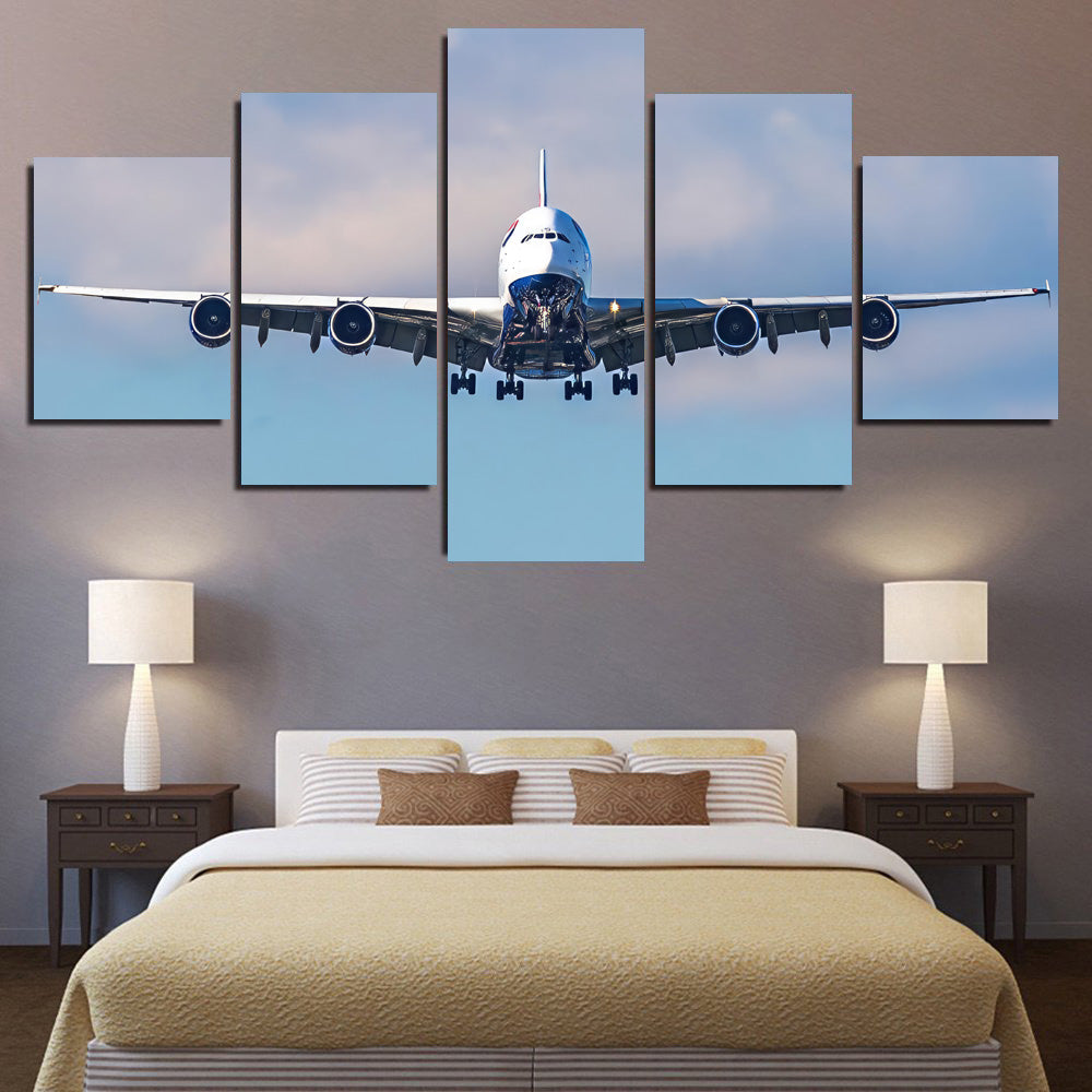 A380 Landing Head On 237