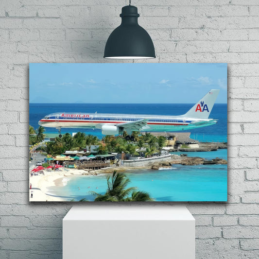 American Airlines 757 on Finals 1JP278