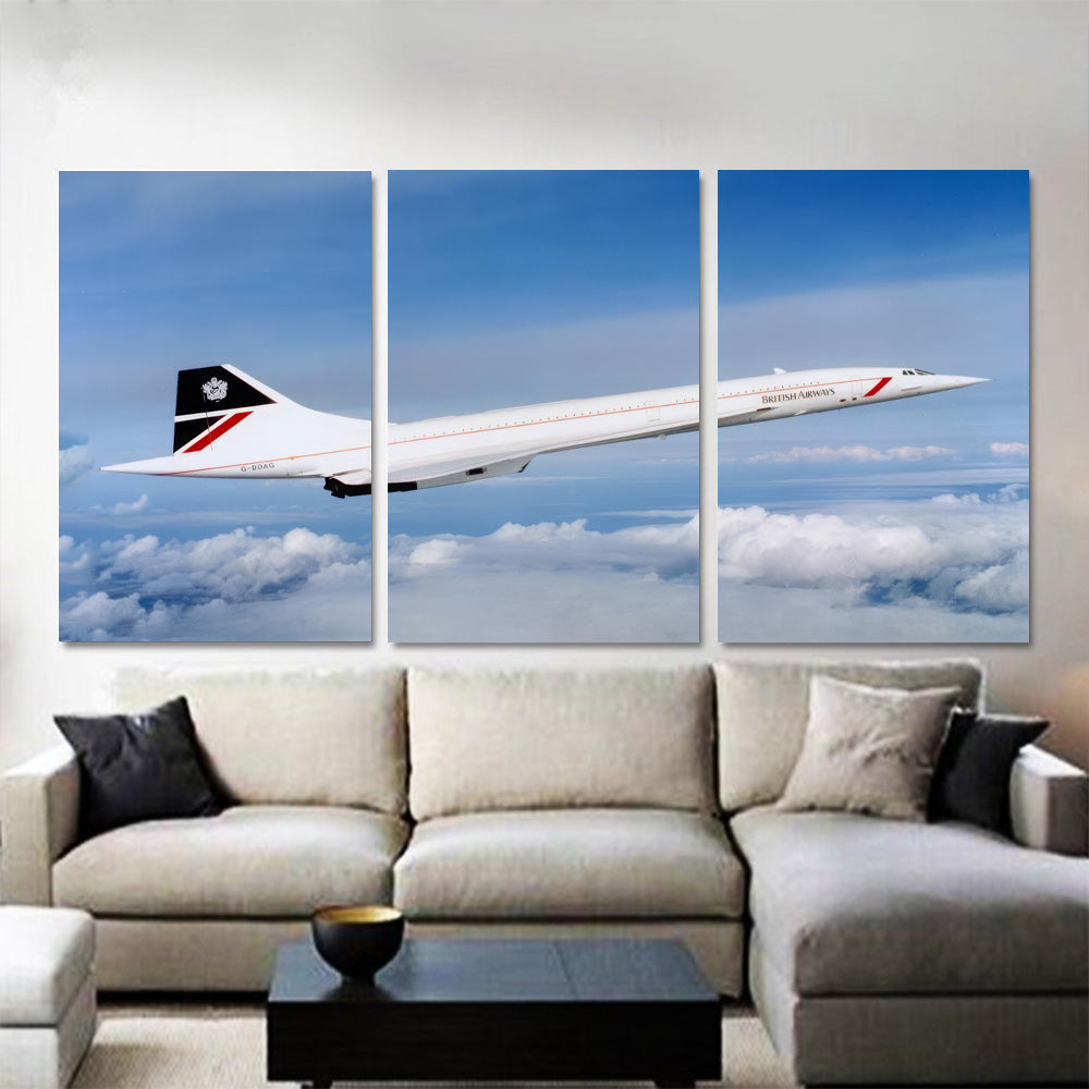 British Airways Concorde in Flight 1JP298