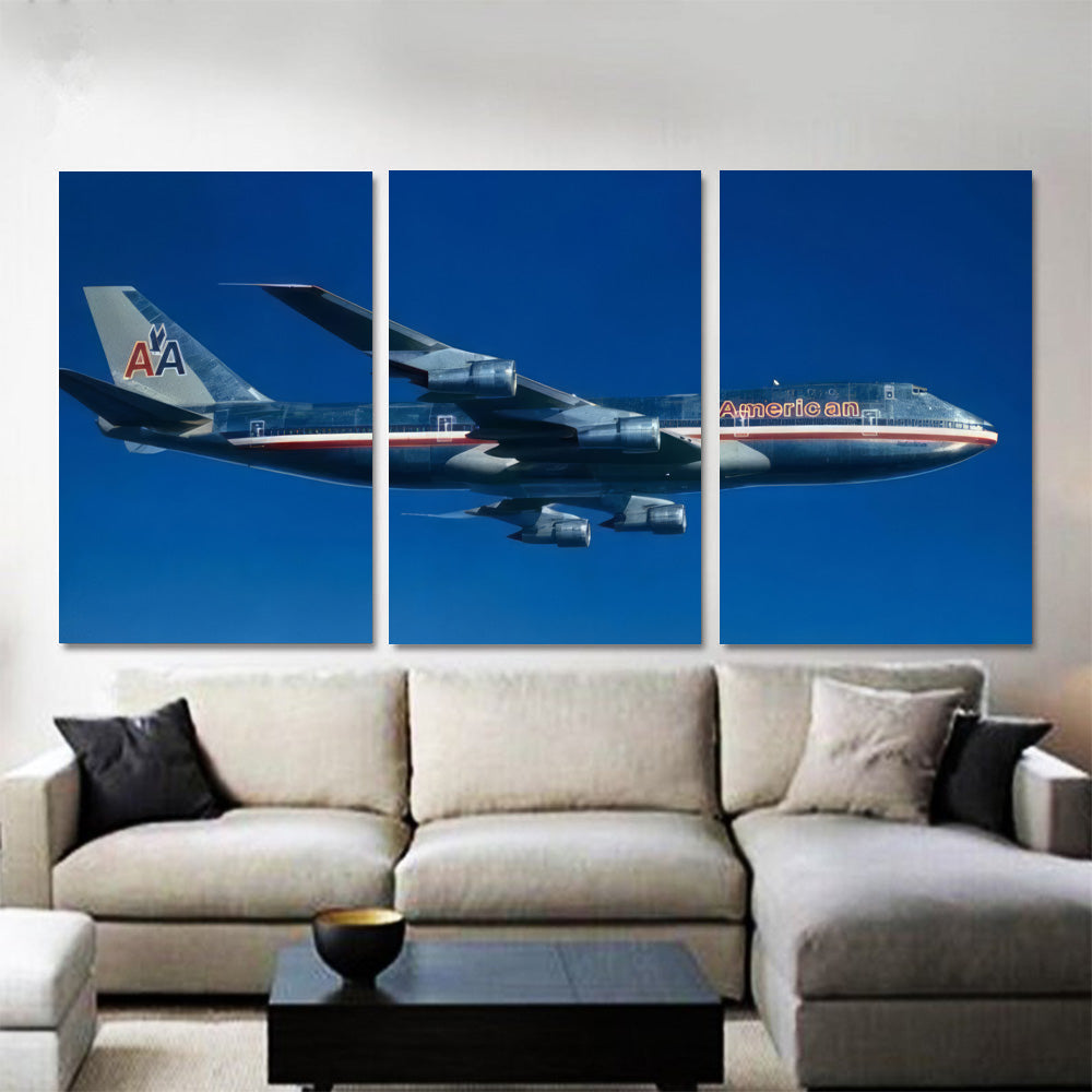 American Airlines 747  307