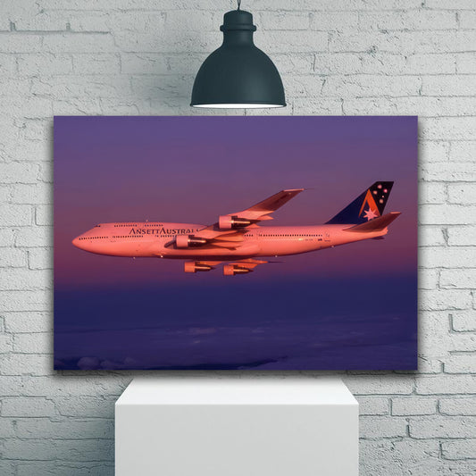 Ansett 747-400 1JP322