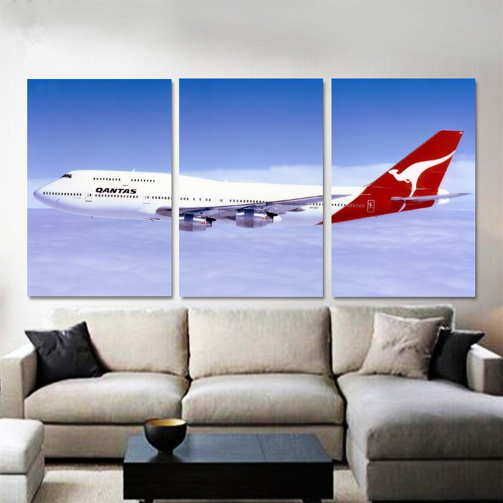 Qantas 747-300 In Flight 1JP370