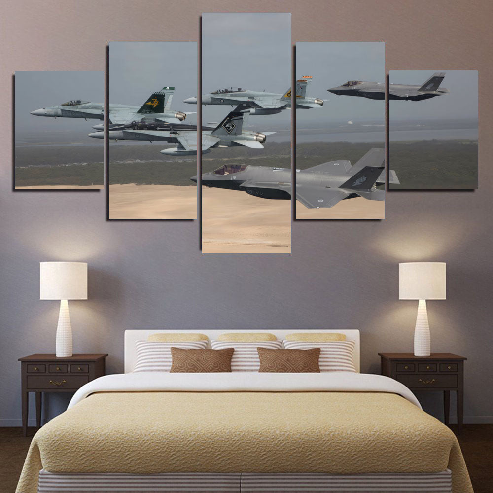 RAAF F-35 & F-18 Display Flight 1JP402