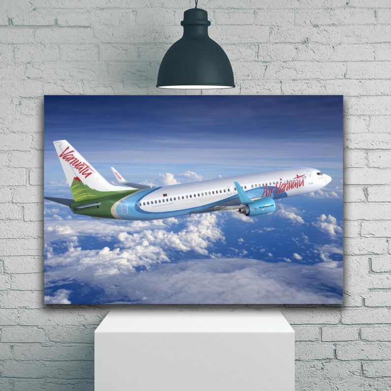 Air Vanuatu 737 In Flight 1JP424