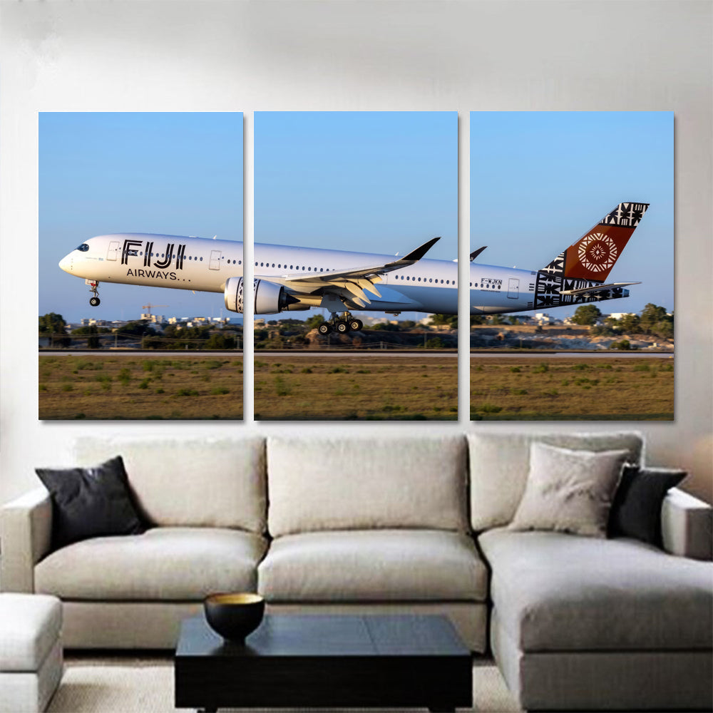 Fiji Airways A350 Touching Down 1JP425