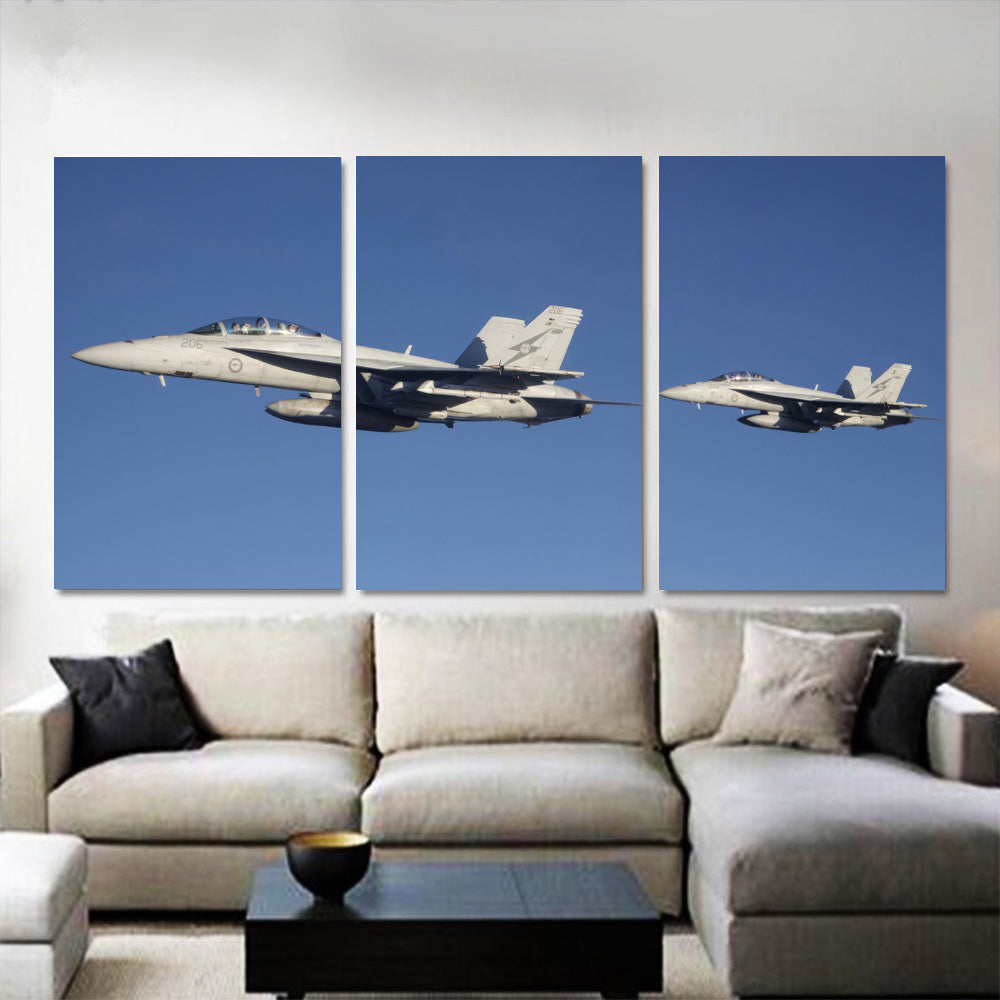 RAAF FA- 18`s In Formation 1JP430