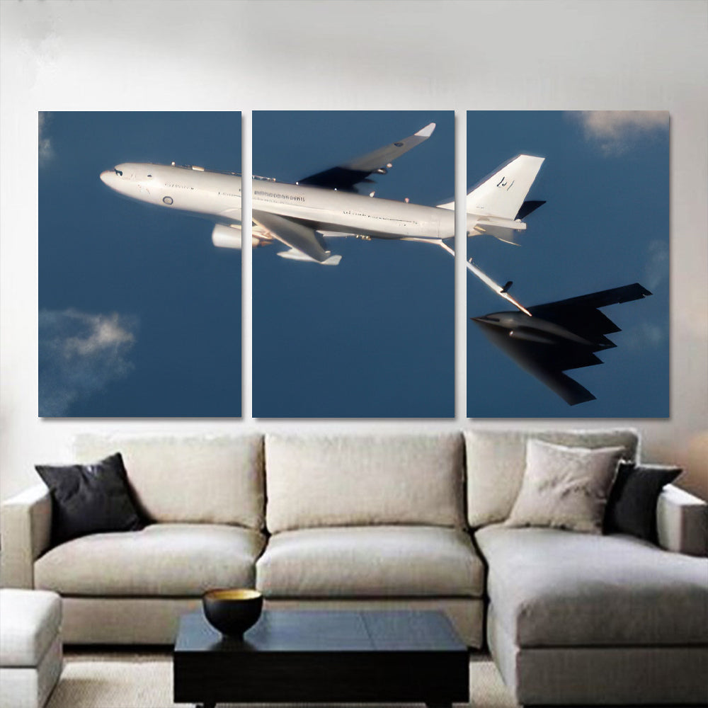 RAAF KC 330 Refueling a USAF B-2 1JP435