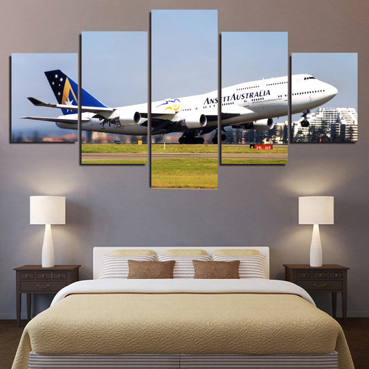 Ansett Australia 747-400 Taking Off 1JP437