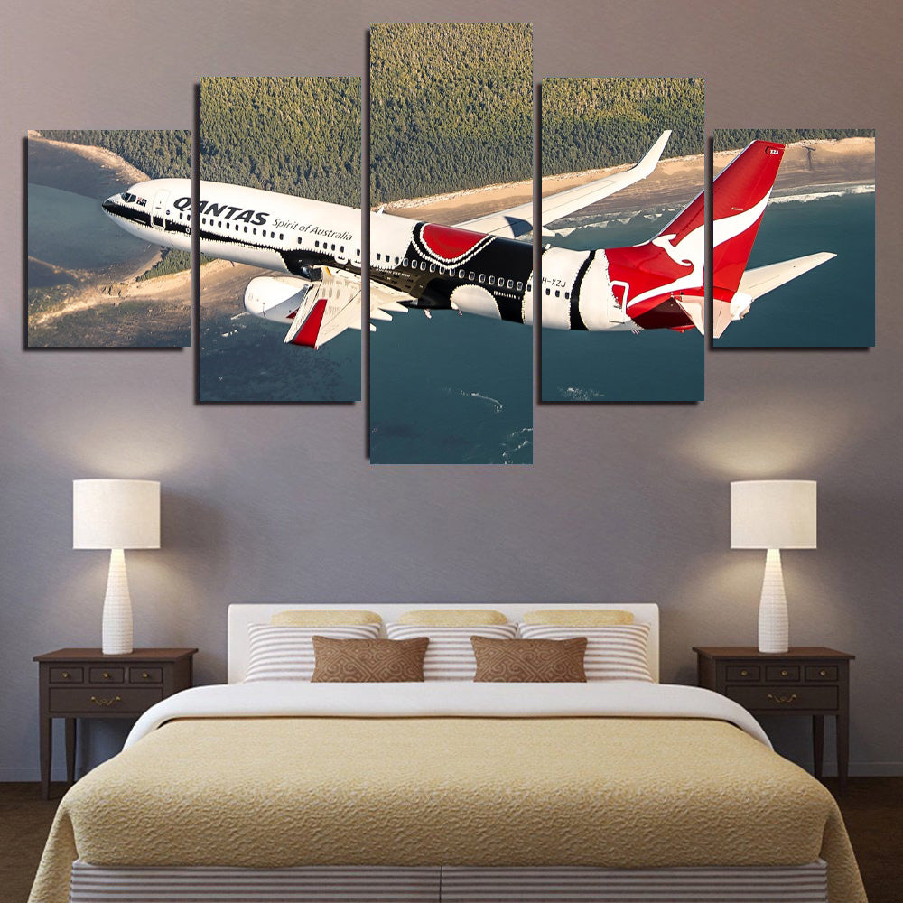 Qantas 737 Mendoowoorrji Livery 1JP439