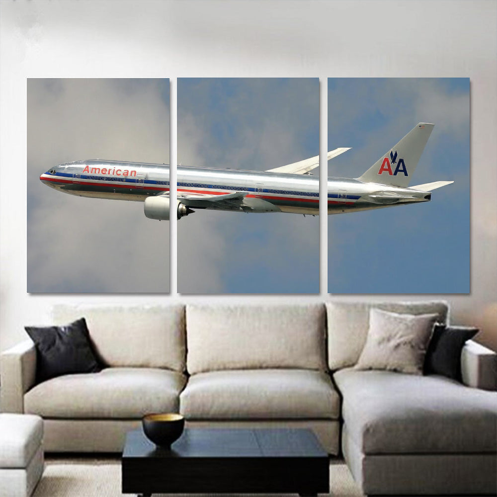 American Airlines 777-300 In Flight 1JP441