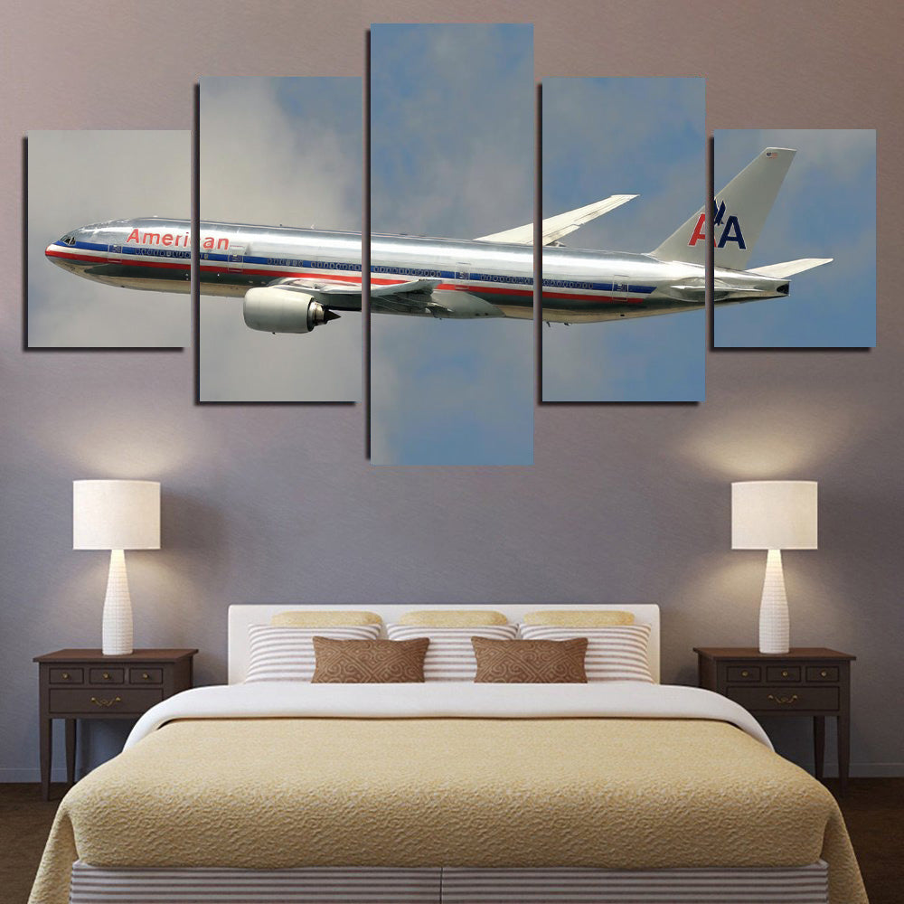 American Airlines 777-300 In Flight 1JP441