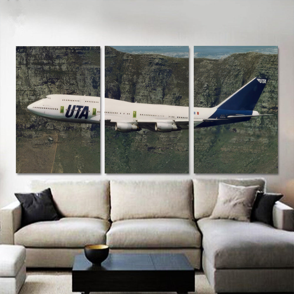 UTA 747-300 In Flight 1JP446