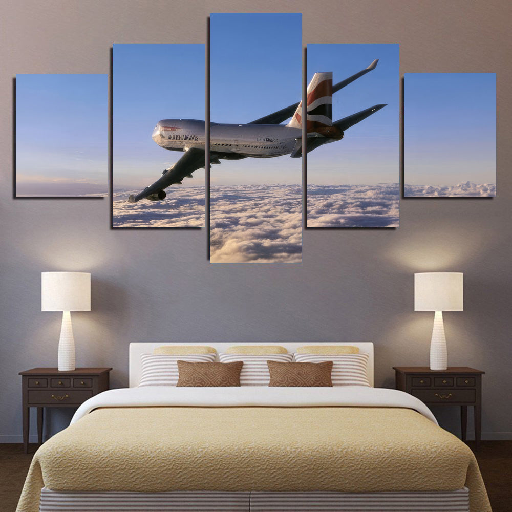 British Airways 747-400 In Flight 1JP520