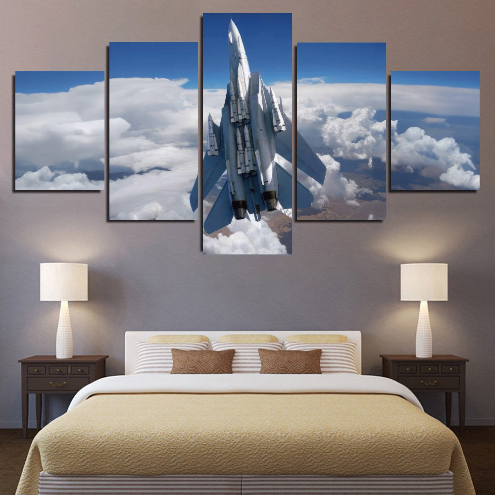 US Navy F-14 Tomcat in Full Flight 1JP523