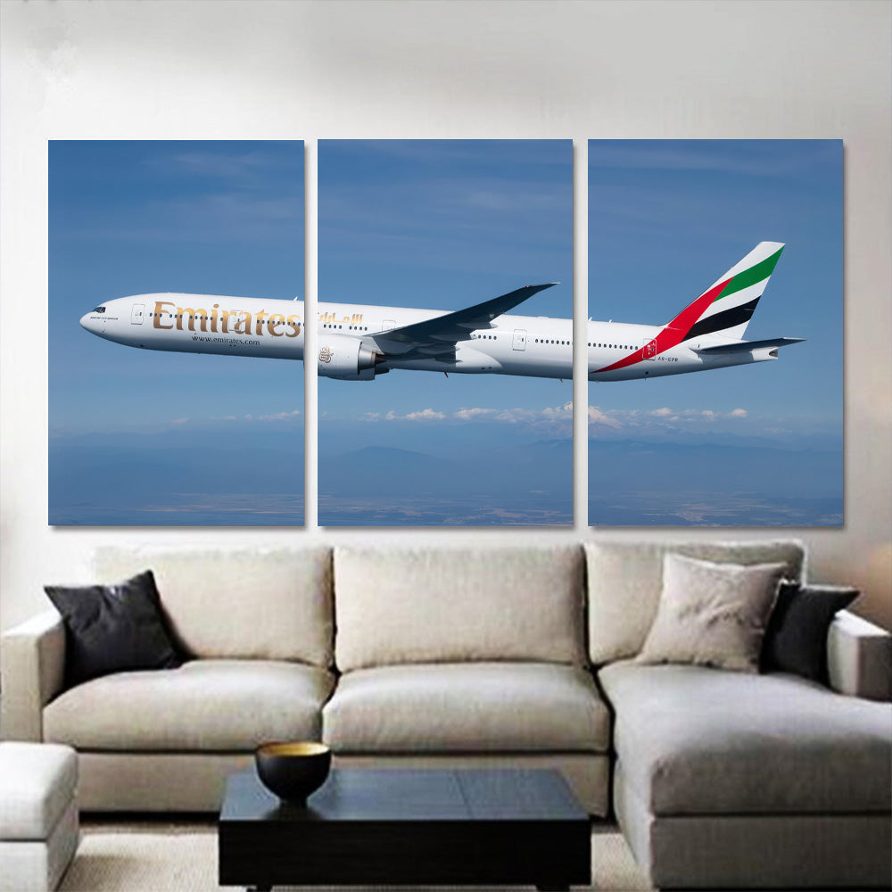 Emirates Airlines 777 In Flight 1JP528