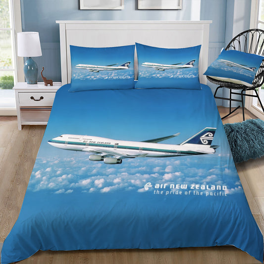 Air New Zealand 747-400 in Flight Doona / Duvet Cover and 2 Pillow Slips