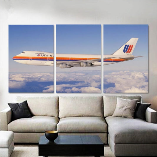 United Airlines 747-200 1JP554