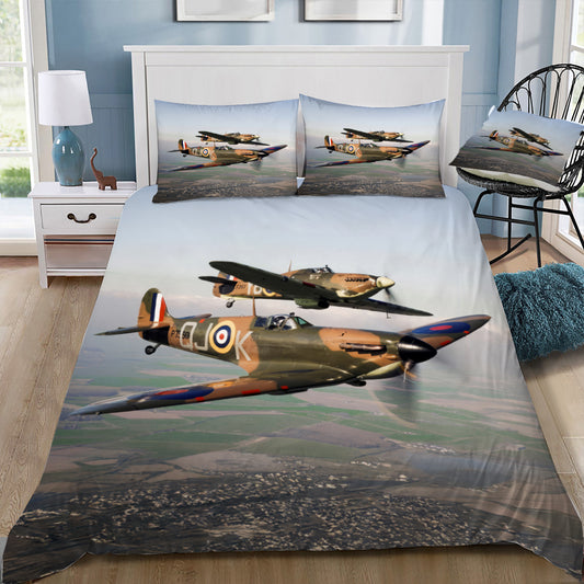 2 Hawker Hurricanes Doona / Duvet Cover and 2 Pillow Slips
