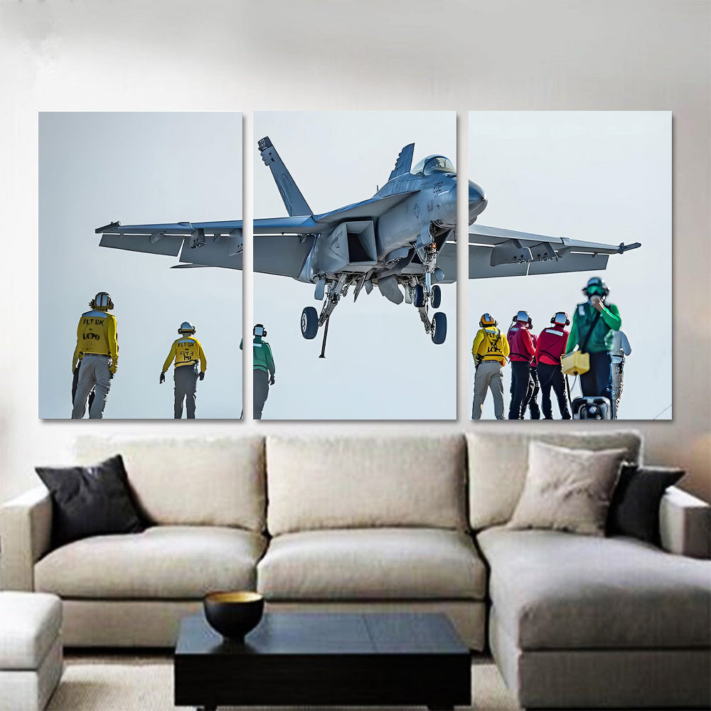 Fa-18 Super Hornet Carrier Landing 1JP567