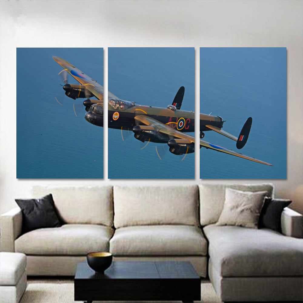 Avro Lancaster in Flight 1JP581