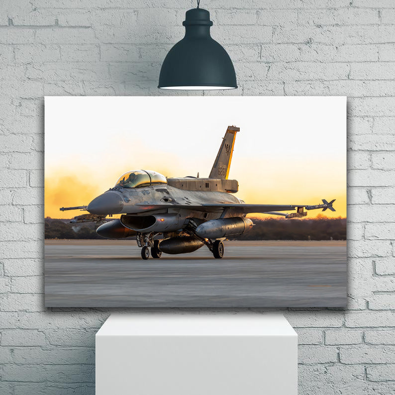 RSAF F-16 at Sunset 1JP593