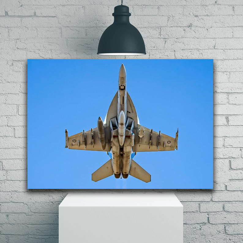 RAAF FA-18 in Flight 1JP596
