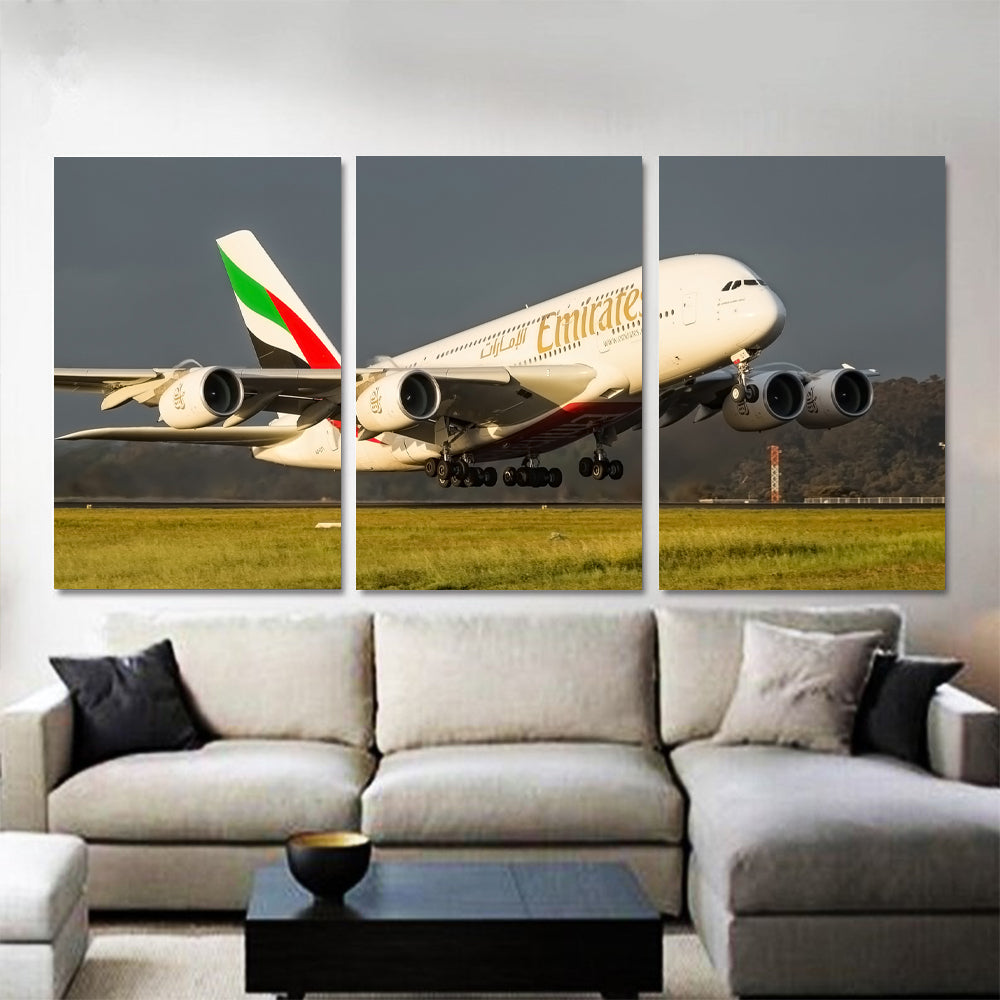 Emirates A380 Taking Off 1PDK040