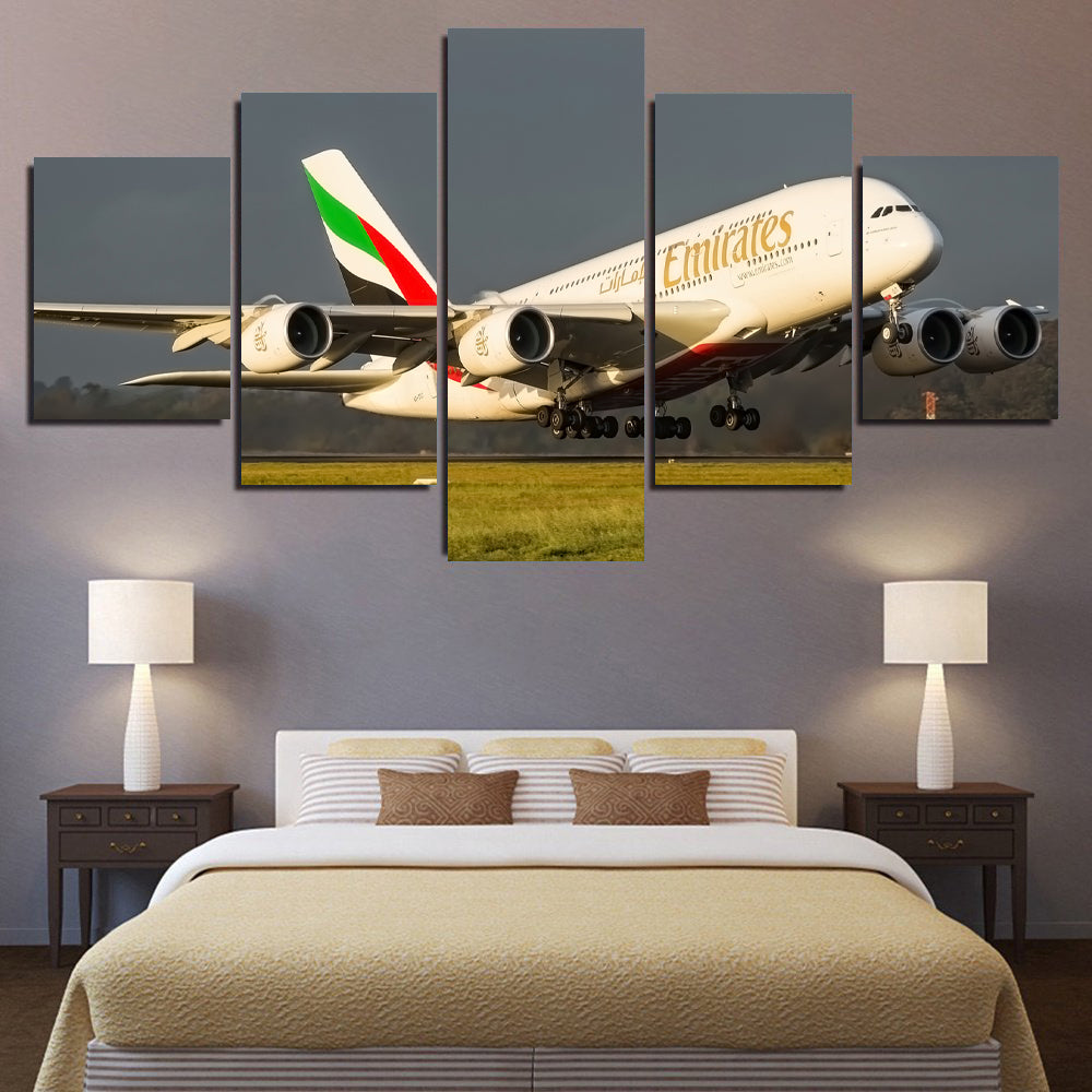 Emirates A380 Taking Off 1PDK040