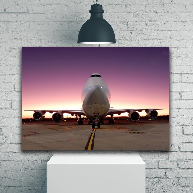 Cathay Pacific 747-8 at Sunrise 1PDK048