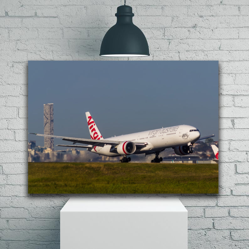 Virgin 777 Touching Down 1PGR016