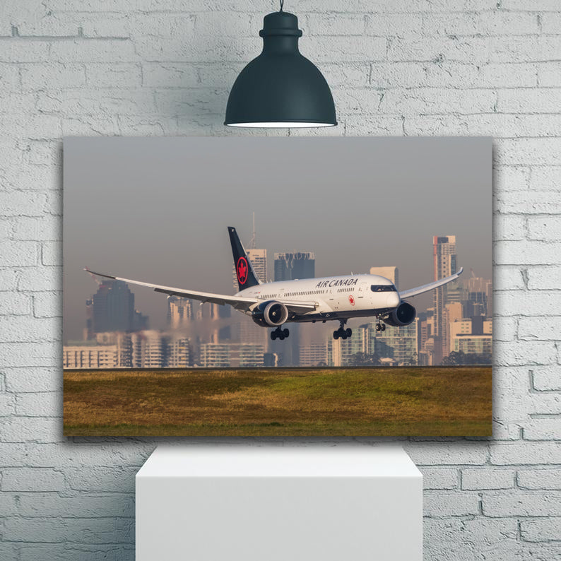 AirCanada 787 Touching Down 1PGR019