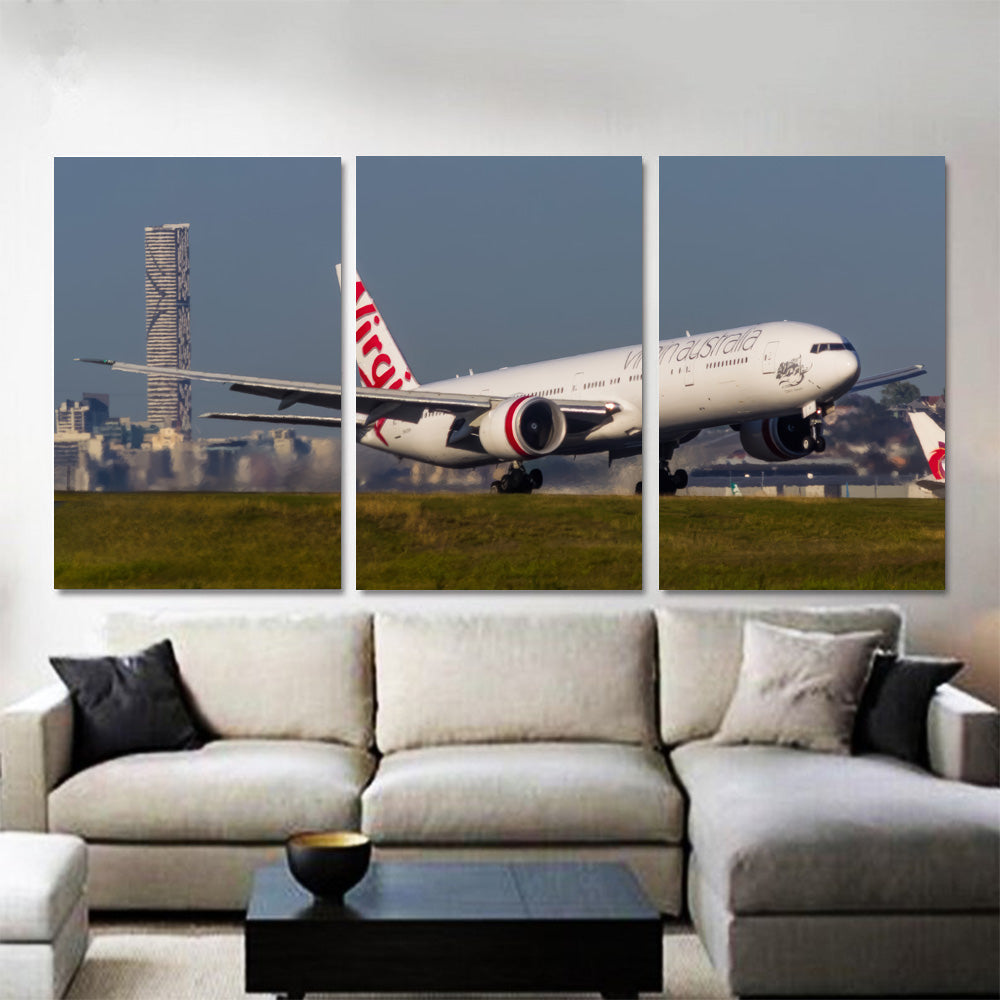 Virgin 777 Touching Down 1PGR016