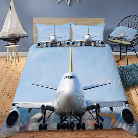 747-400 Head On Doona / Duvet Cover and 2 Pillow Slips