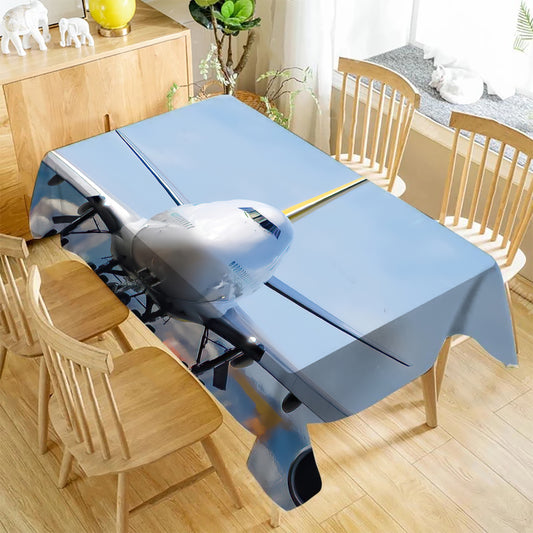 747-400 Head On Rectangle Table Cloth