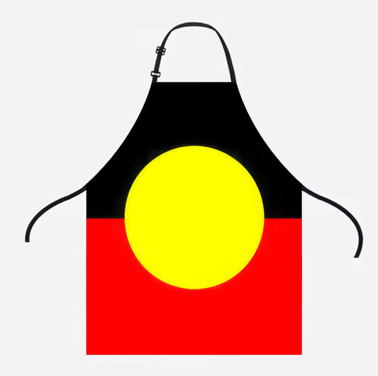 Aboriginal Flag Australia Bbq & Kitchen Apron