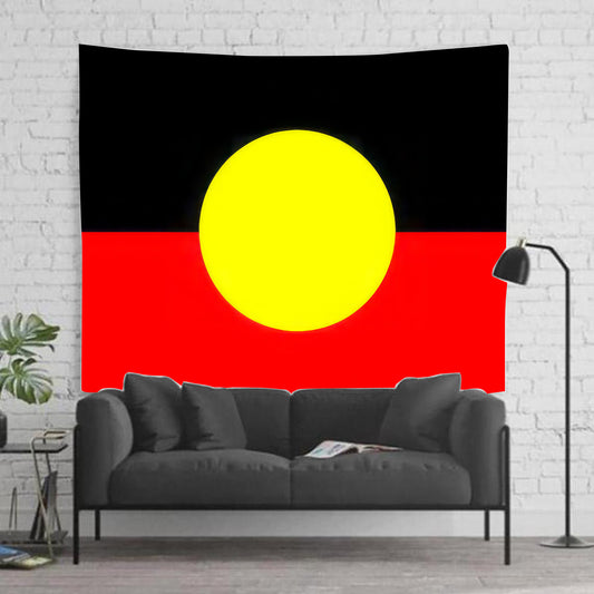 Aboriginal Flag Tapestry