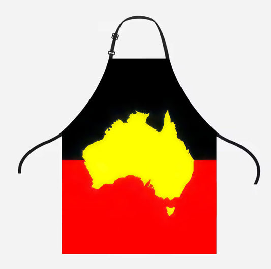 Aboriginal Australia Bbq & Kitchen Apron