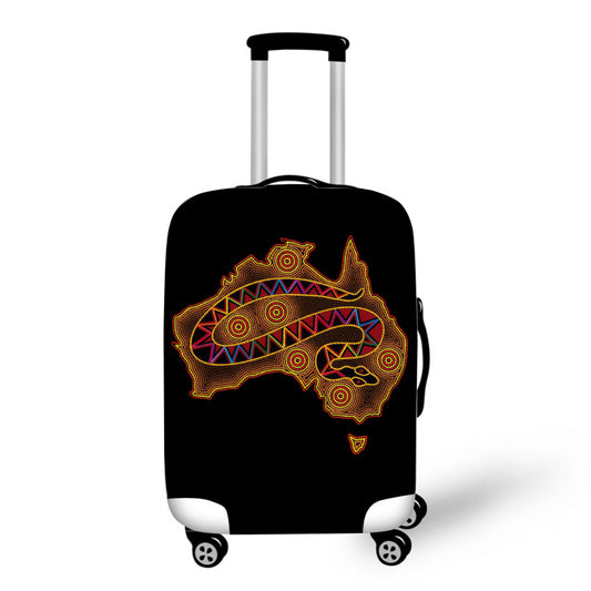 Aboriginal Snake Australia Luggage / Suitcase Covers