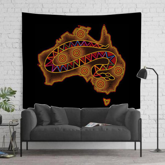 Aboriginal Australia Print Tapestry