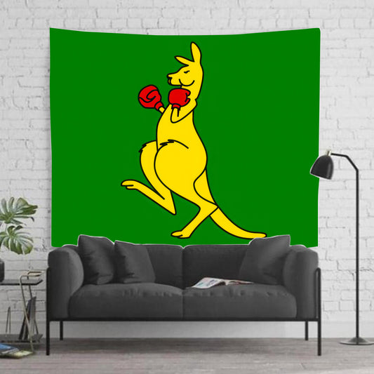Boxing Kangaroo Tapestry