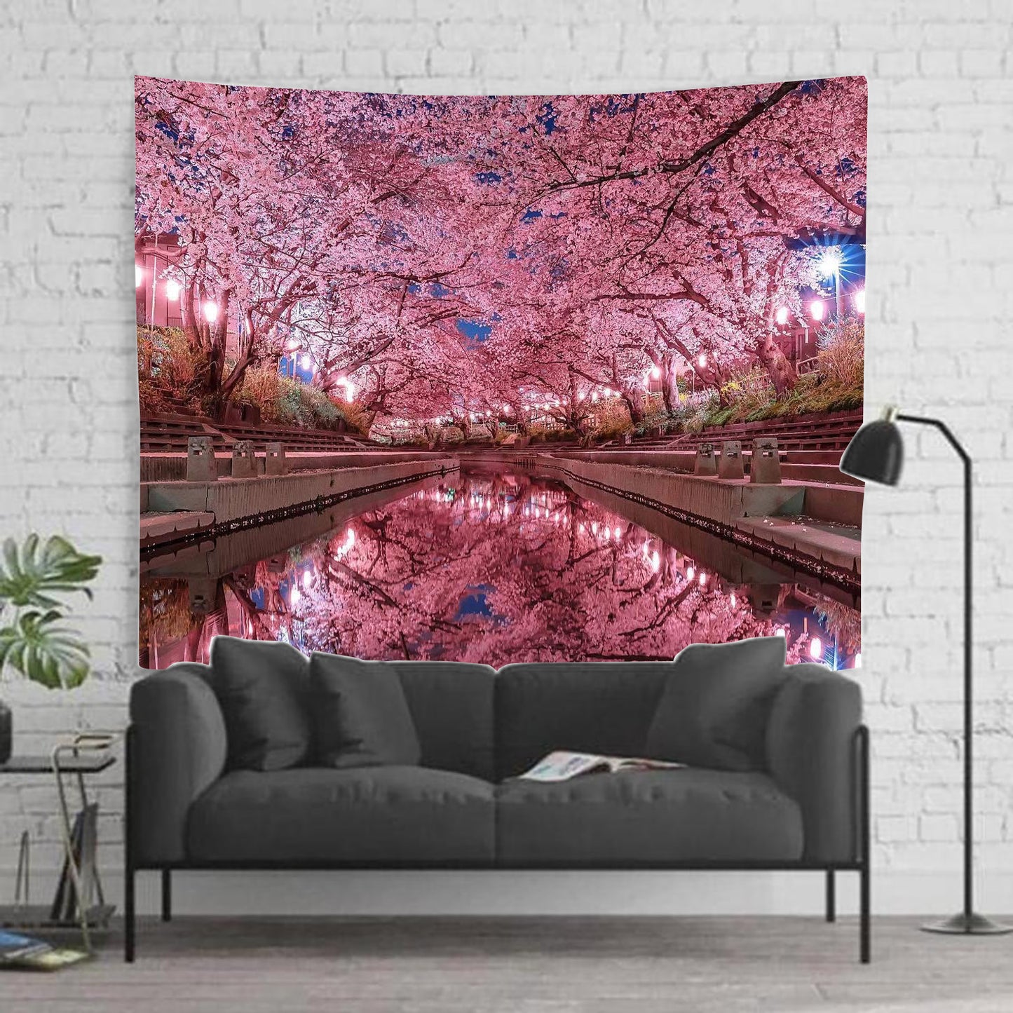 Cherry Blossoms in Tokyo Tapestry