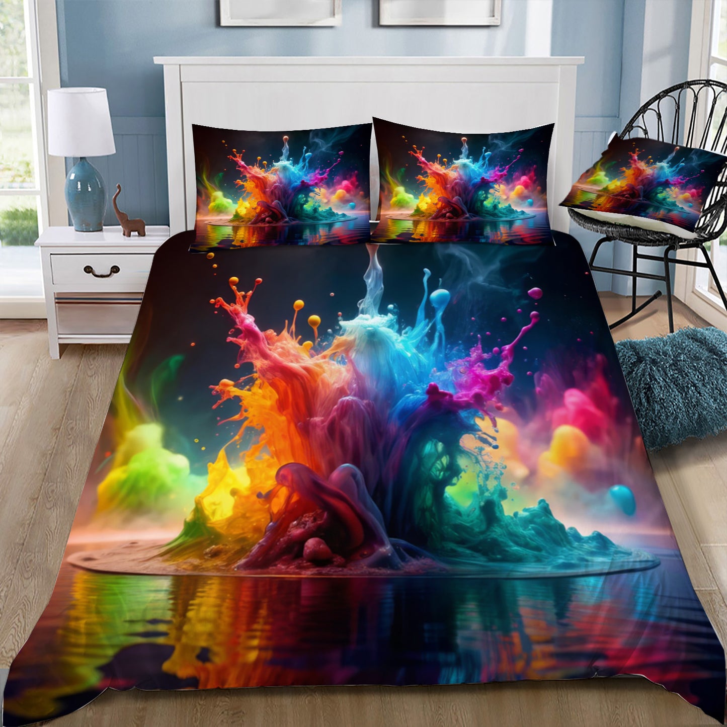 Colour Explosion 4 Doona / Duvet Cover and 2 Pillow Slips