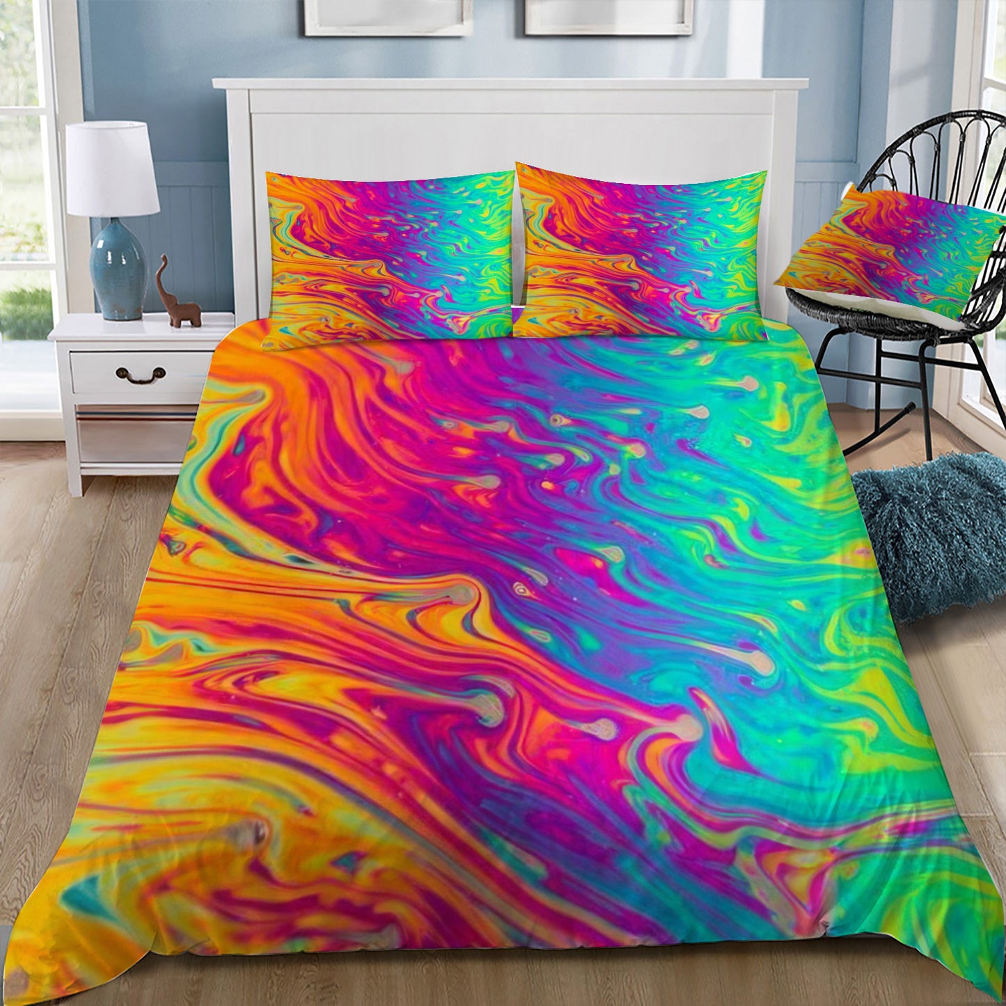 Colour Explosion 3 Doona / Duvet Cover and 2 Pillow Slips