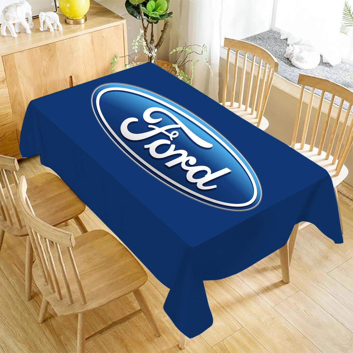 Ford Supercars Racing Rectangle Table Cloth