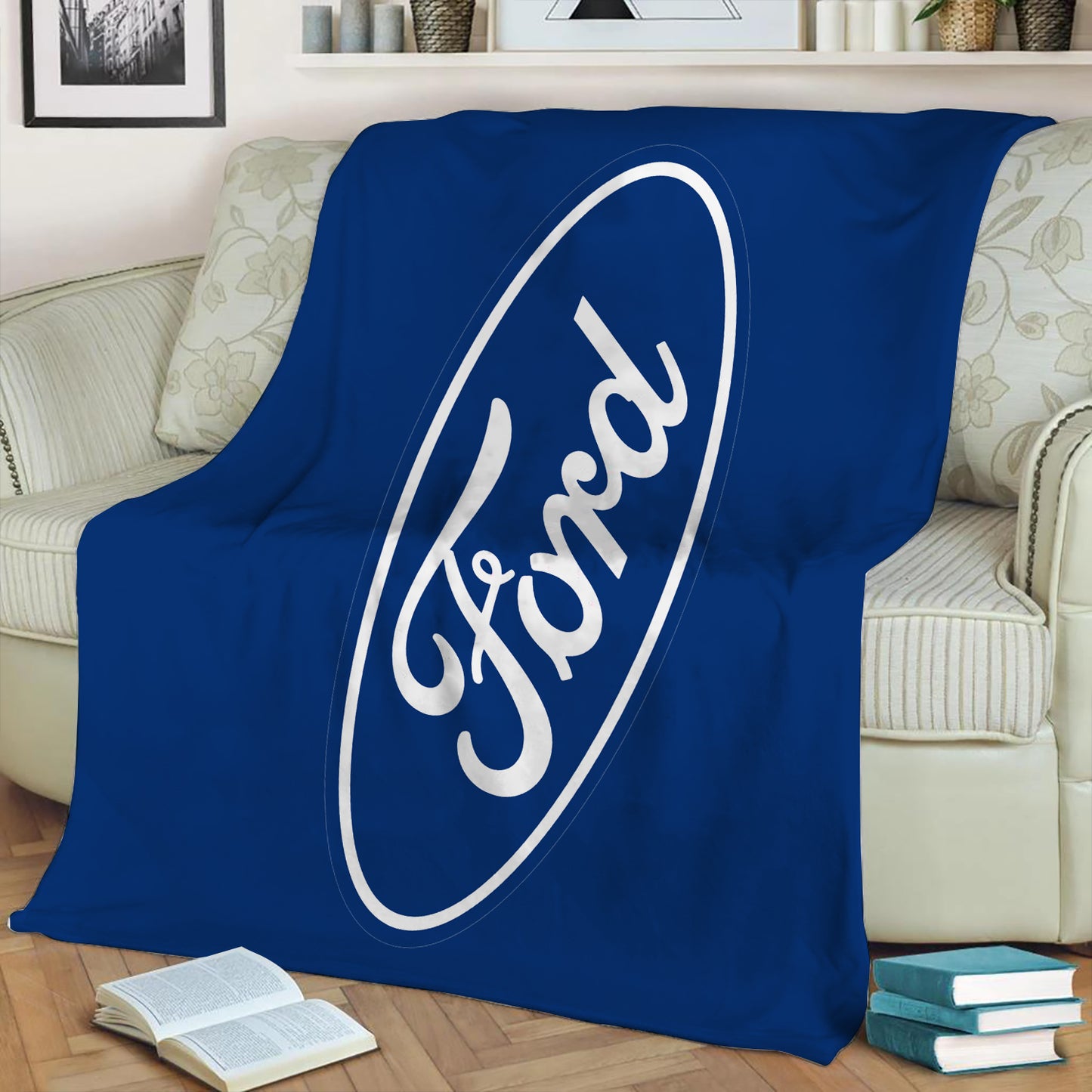 Ford Fleece Throw Blanket